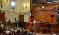 Michelle Bachelet inauguró la Primera Jornada Latinoamericana de Cohesión Social organizada por el Senado de Chile y el Programa EUROsociAL