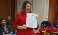 Costa Rica’s Vice President, Ana Helena Chacón