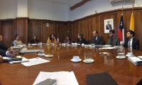 A Colombian delegation visits Chile, Northern Ireland and Spain to exchange experiences on Public Security institutions